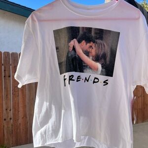 White Friends Graphic T-Shirt